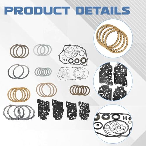6F35 Transmission Master Rebuild Kit Seals, Fits for 2009-2017 Escape Fusion