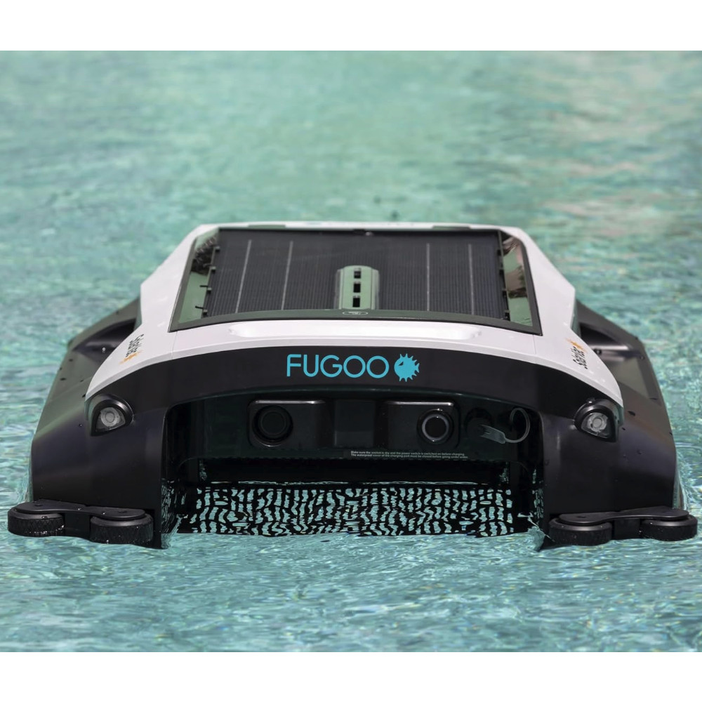 Fugoo SolarVac FSV100 – Solar Powered Cordless Pool Vacuum Cleaner with App