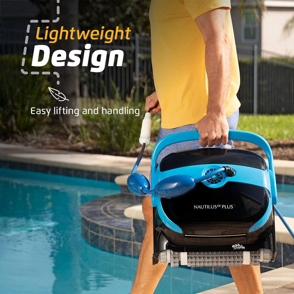Dolphin Nautilus CC Plus Robotic Pool [Vacuum] Cleaner with Wi-Fi Pool Cleaning