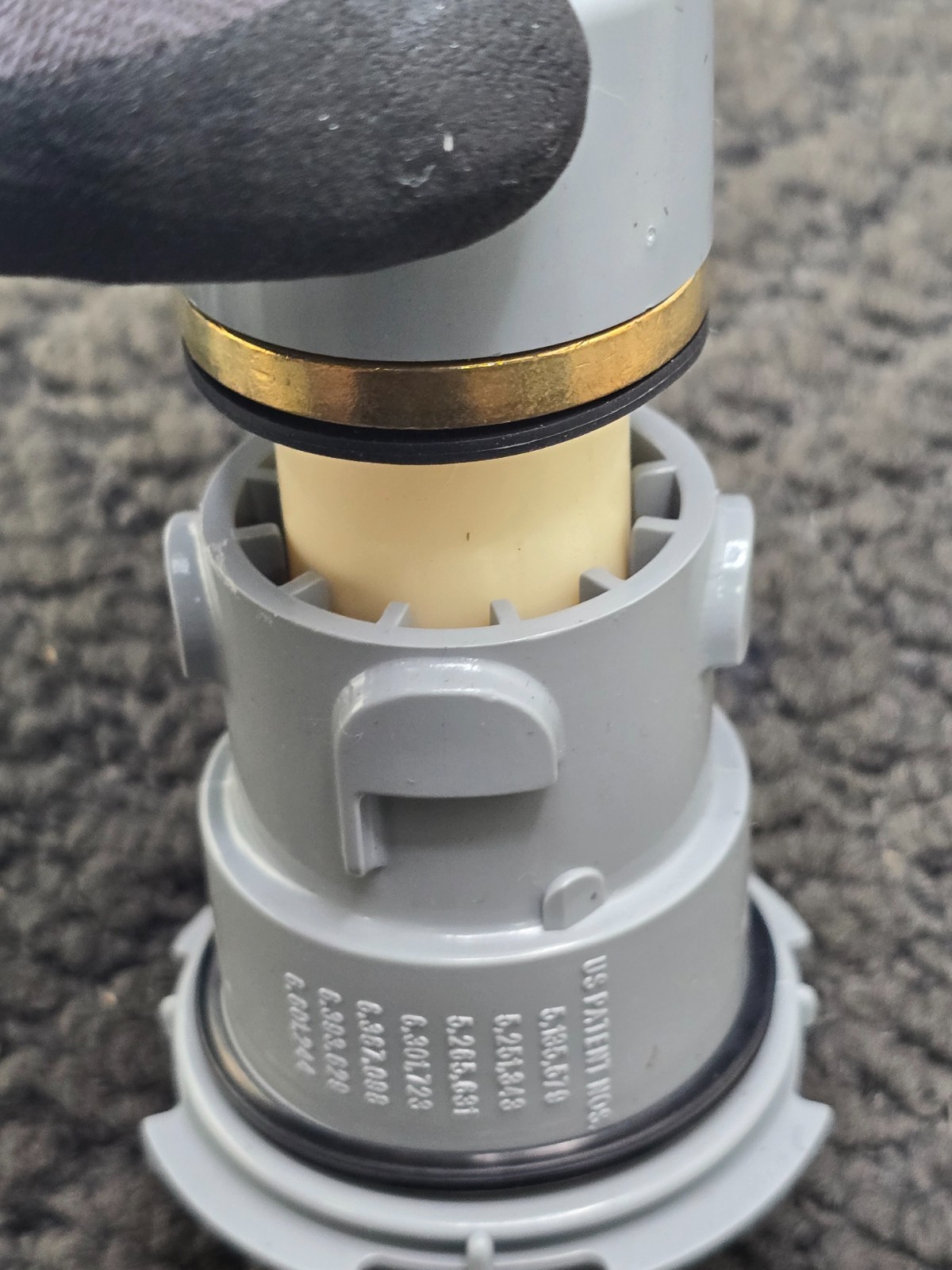 Paramount 004627506008 PV3 Pop Up Head with Nozzle Caps Light Gray
