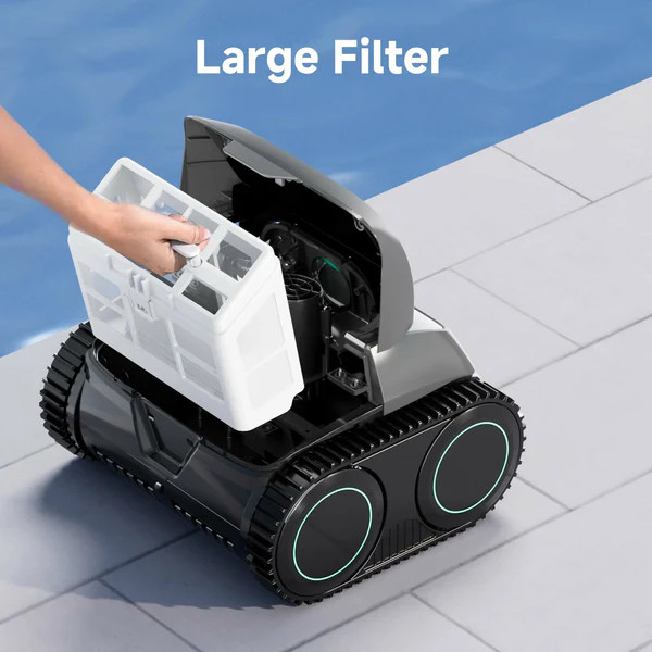 WYBOT C1 Pool Cleaner Wall Climb Cordless Robotic Pool Robot In-Ground Pools B