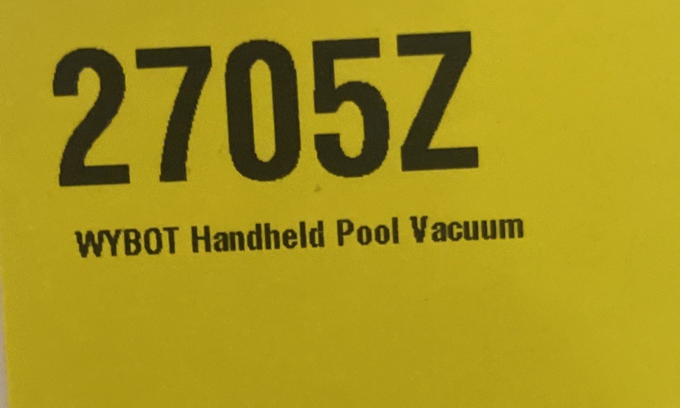 WYBOT Handheld Pool Vacuum Cleaner Rechargeable Spa Hot Tub Cleaner NEW