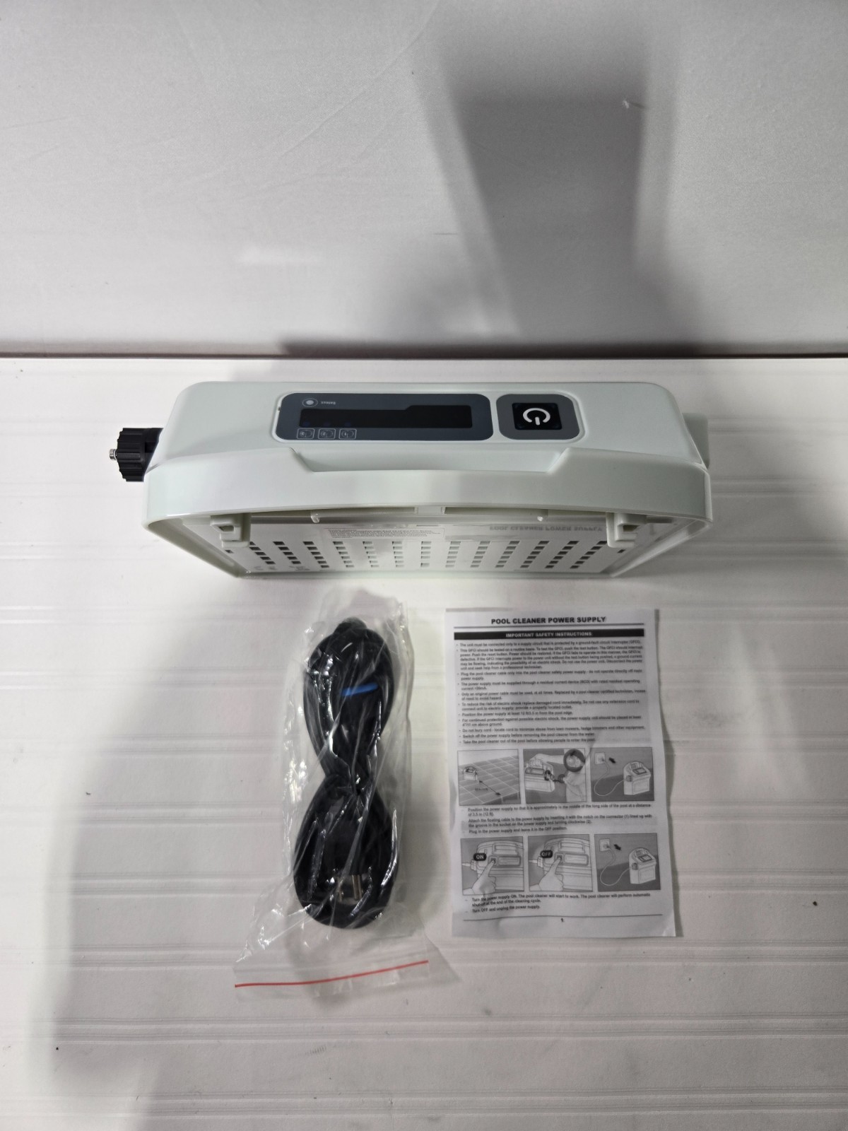 Robotic Pool Cleaner Advanced Power Supply Unit with Power Cord