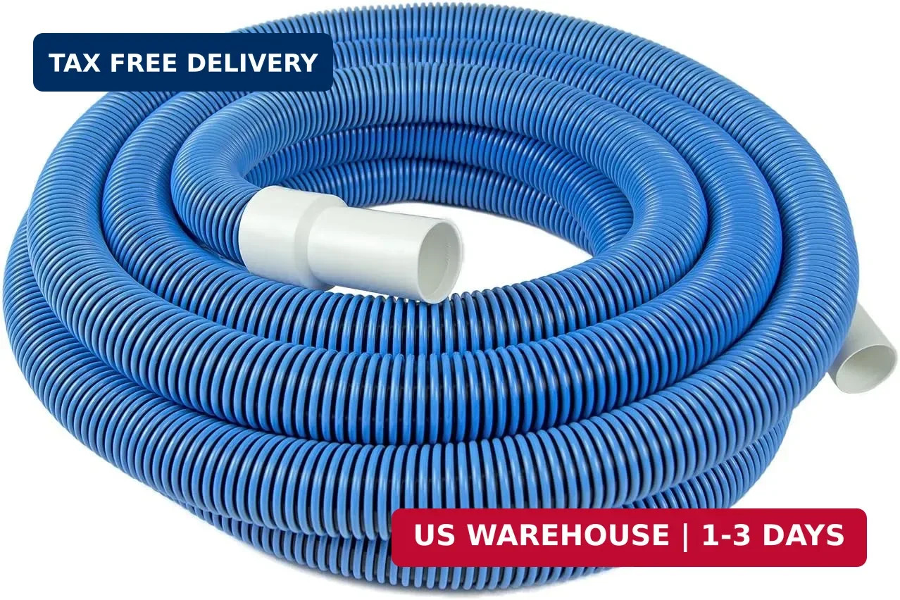 Poolmaster Manual Pool Vacuum Hose, 35 Ft x 1-1/2″ for Inground & Above Ground P