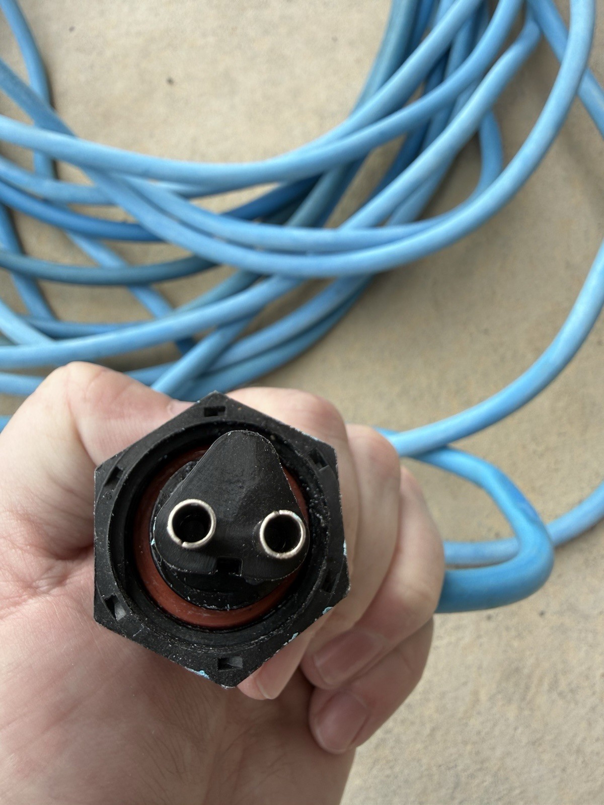Genuine Maytronics Dolphin 60ft Blue Swivel Cable (2-Wire) | Part #99958907-DIY