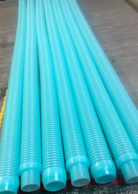 AMFLEX AUTOMATIC Pool CLEANER 1.5″x 48″ W/ Tapered Leader – 8pk Gray Hoses