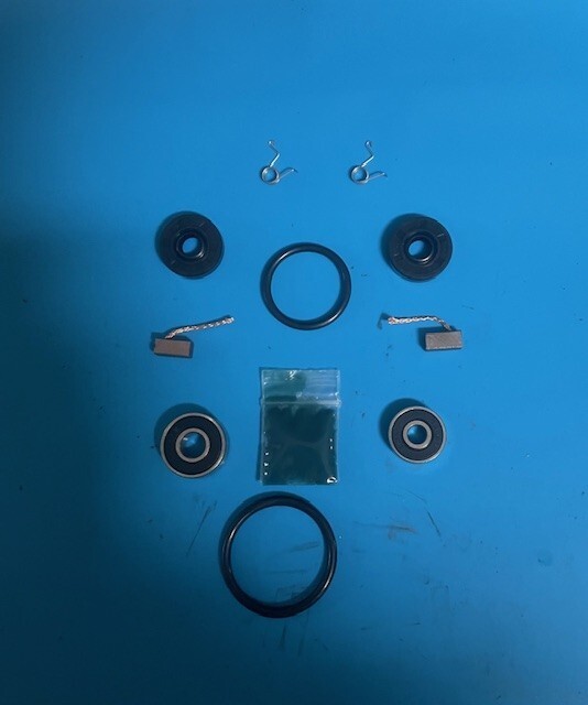MAYTRONICS LINIX DOLPHIN IMPELLER PUMP MOTOR REBUILD REPAIR KIT BEARING BRUSHES