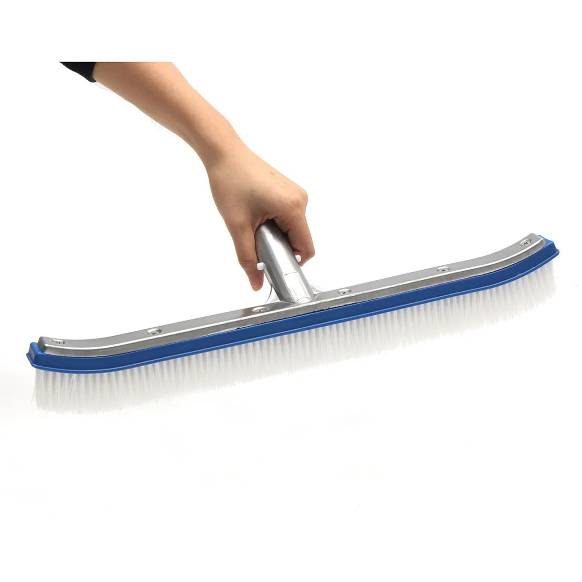 Professional Heavy Duty 18″ Swimming Pool Floor Wall Cleaning Brush Head Tool