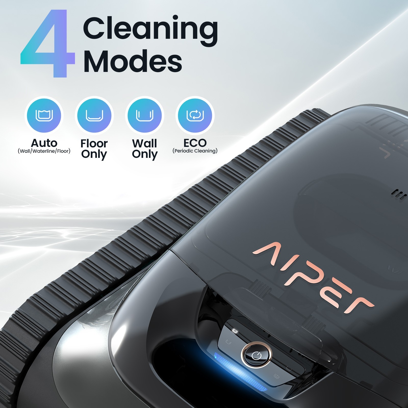 Aiper Scuba S1 Cordless Wall Climbing Robotic Pool Cleaner for In-Ground Pools