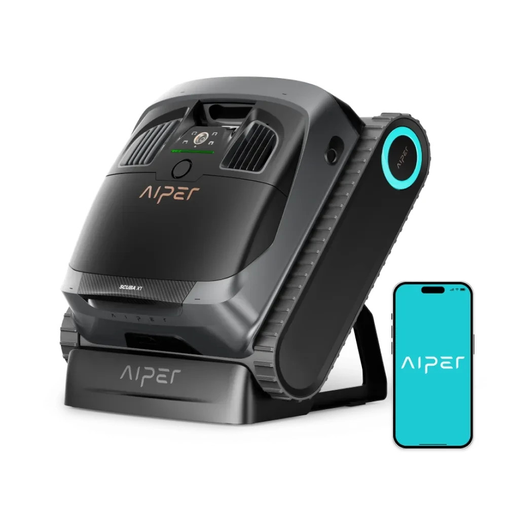 AIPER Scuba X1 Cordless Robotic Pool Cleaner 2,150 SQ FT