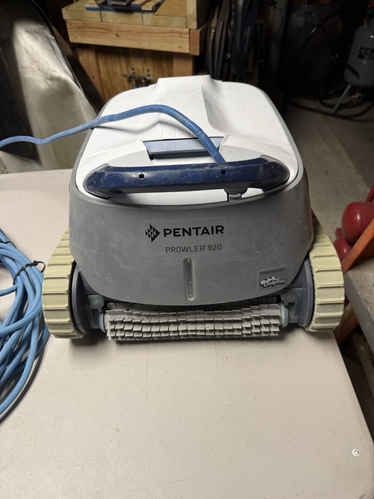 Pentair Prowler 920 Robotic Pool Cleaner, For Parts or Repair, Controller Works