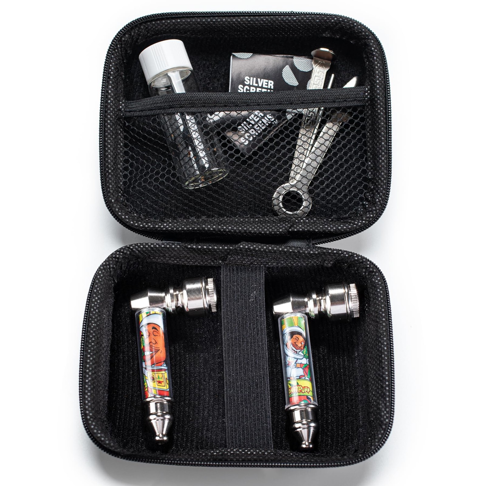 SPIPER Tobacco Pipe Set –Portable Detachable Smoking Pipe, Travel Metal