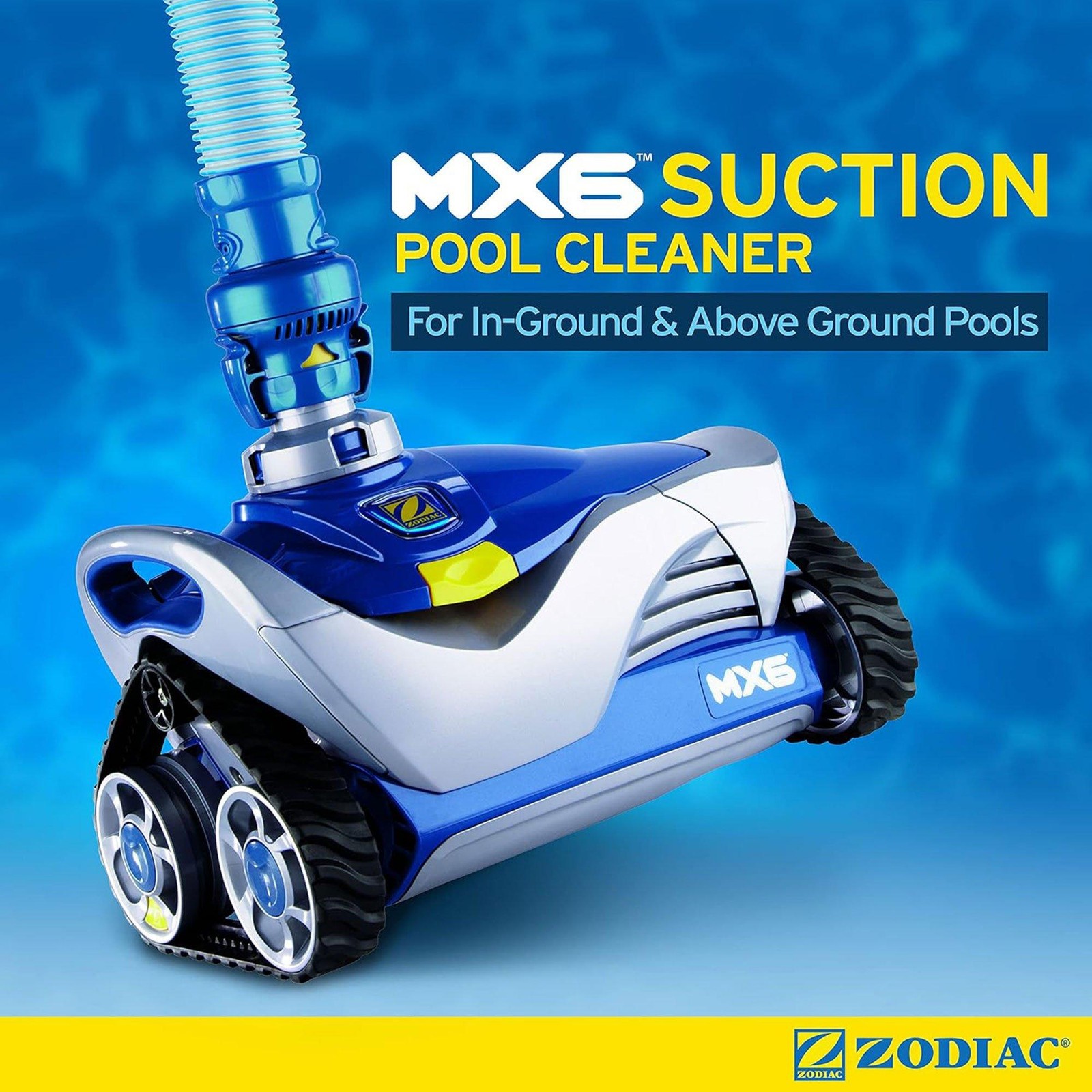 Zodiac Baracuda MX6 Automatic Suction In Ground Swimming Pool Cleaner With Hoses